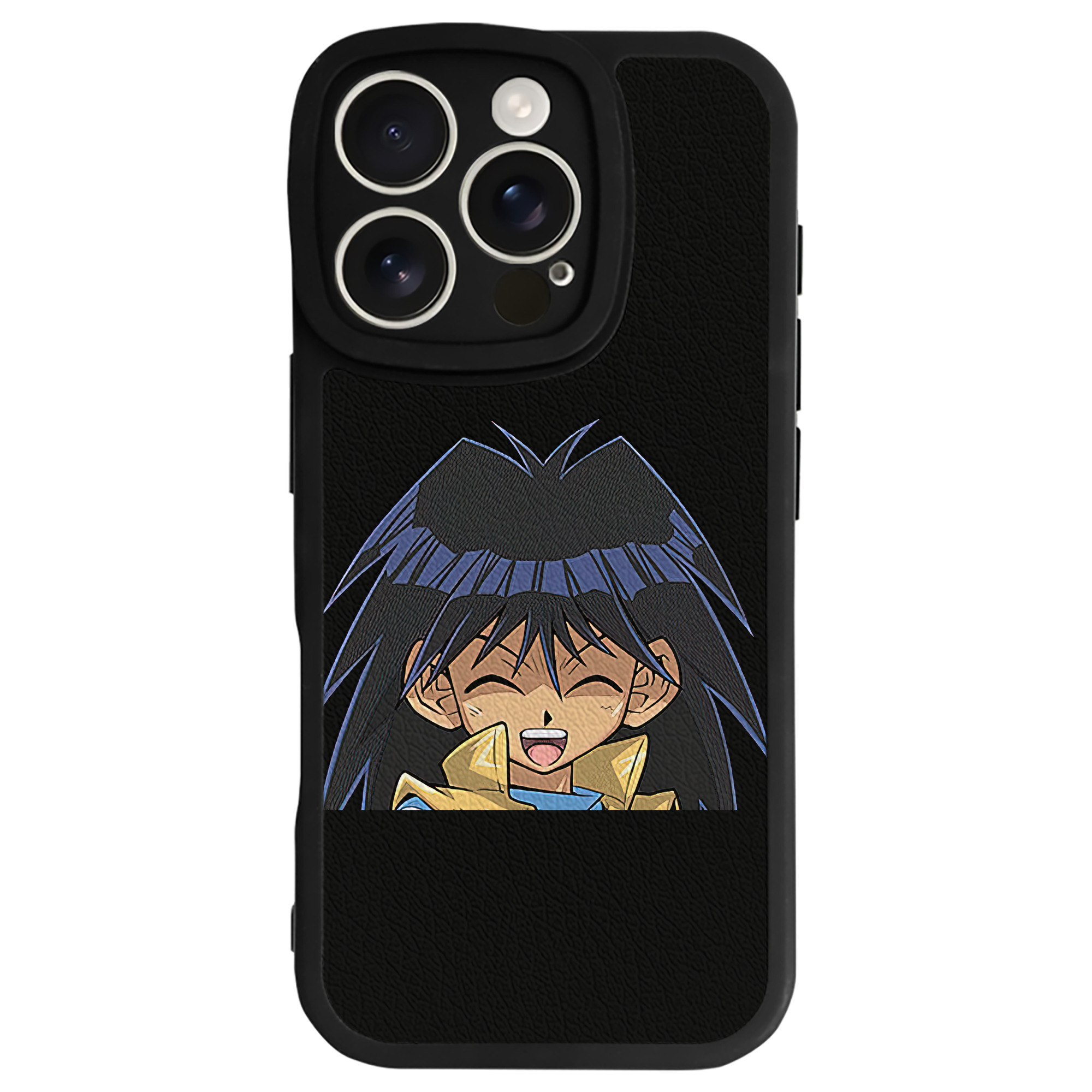 （画像用） 遊☆戯☆王 Yu-Gi-Oh! 【iPhone 16シリーズ対応】シリコンスマホケース（レザー調） 材質：シリコン